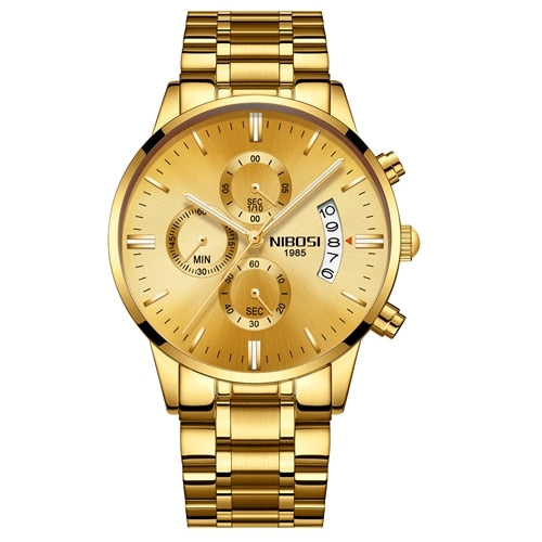 NIBOSI Relogio Masculino Men Watches Luxury Famous