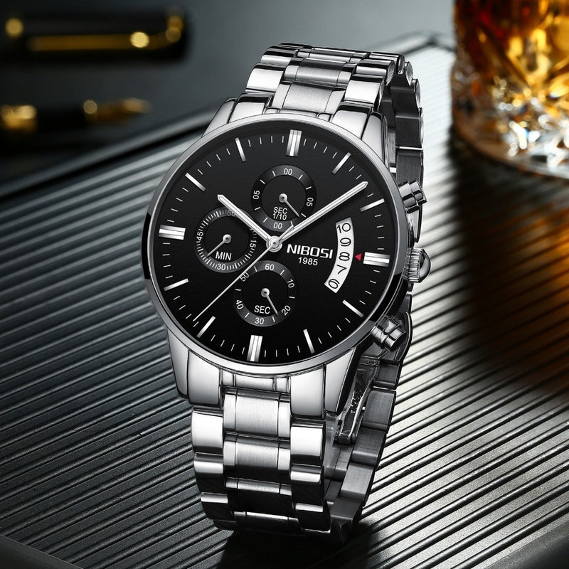 NIBOSI Relogio Masculino Men Watches Luxury Famous