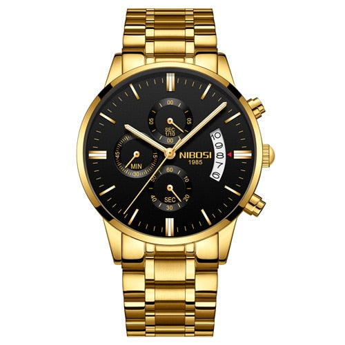 NIBOSI Relogio Masculino Men Watches Luxury Famous