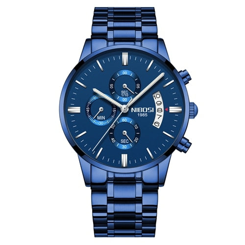 NIBOSI Relogio Masculino Men Watches Luxury Famous