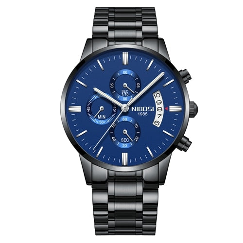 NIBOSI Relogio Masculino Men Watches Luxury Famous